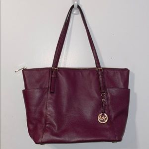 Michael Kors Jet Set Leather Tote